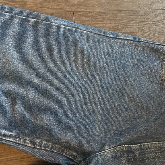 vintage 90s tommy hilfiger denim jeans size 31/34 - Picture 6 of 10